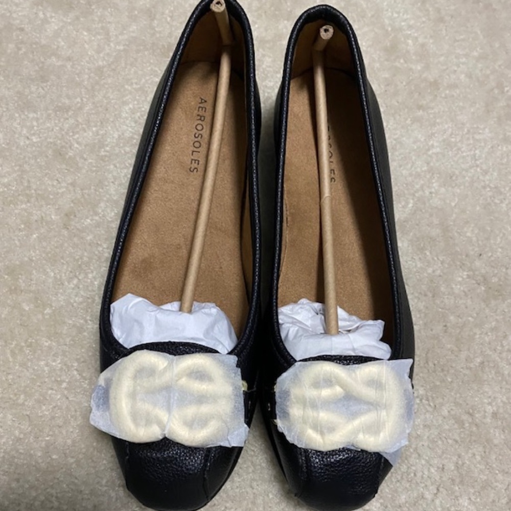Black Aerosoles Ballet Flats